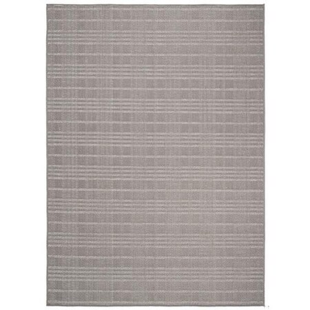 Safavieh Bermuda 800 Contemporary Rectangle Power Loomed RugsGrey 9 x 12 ft. BMU802F-9